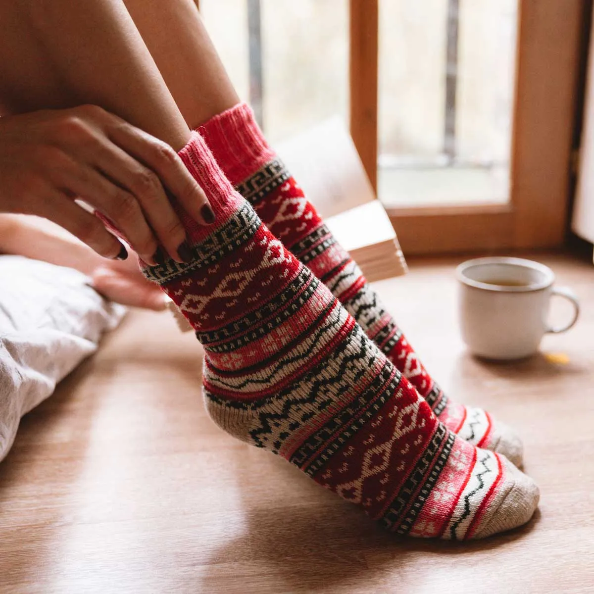 Ida - Red (1 pair)