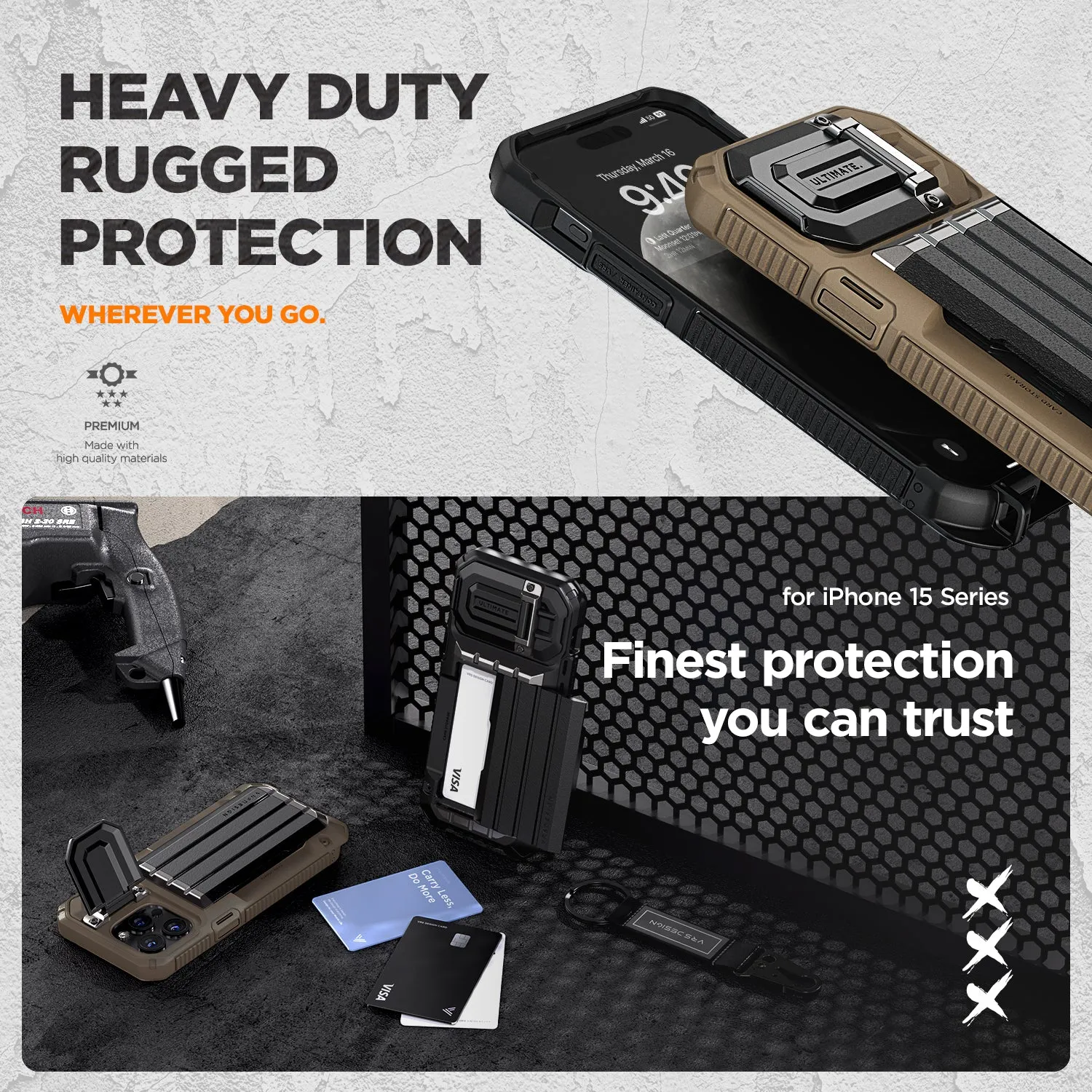 iPhone 15 Pro Max Case Damda Glide Ultimate