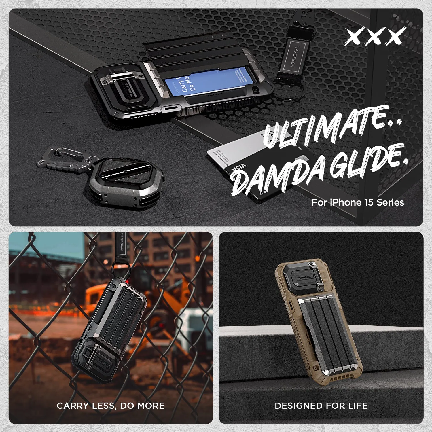 iPhone 15 Pro Max Case Damda Glide Ultimate