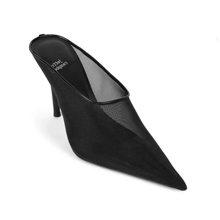 JEFFREY CAMPBELL VADER MESH HEELS