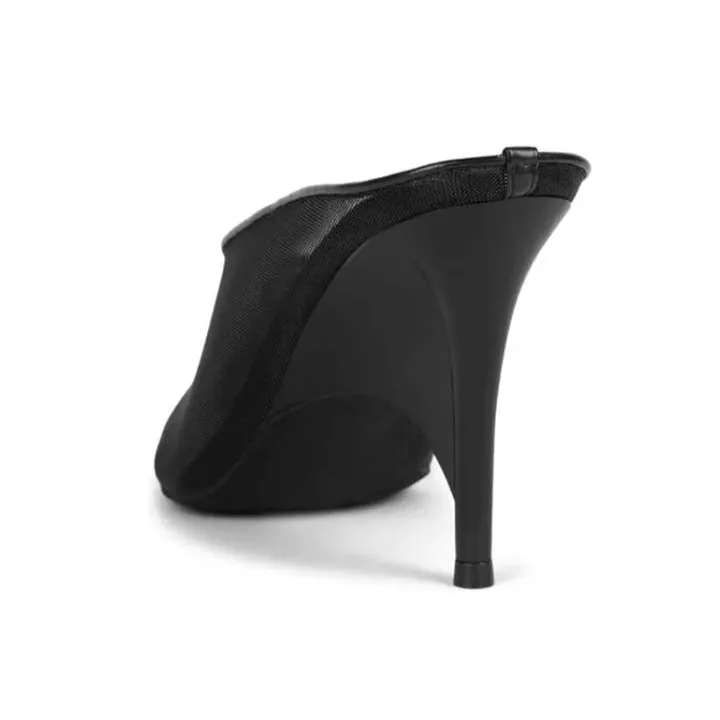 JEFFREY CAMPBELL VADER MESH HEELS