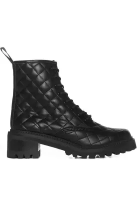 Jodie Lace Up Boot Black
