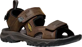 Keen Mens Bison/Mulch Targhee III Open Toe Sandal