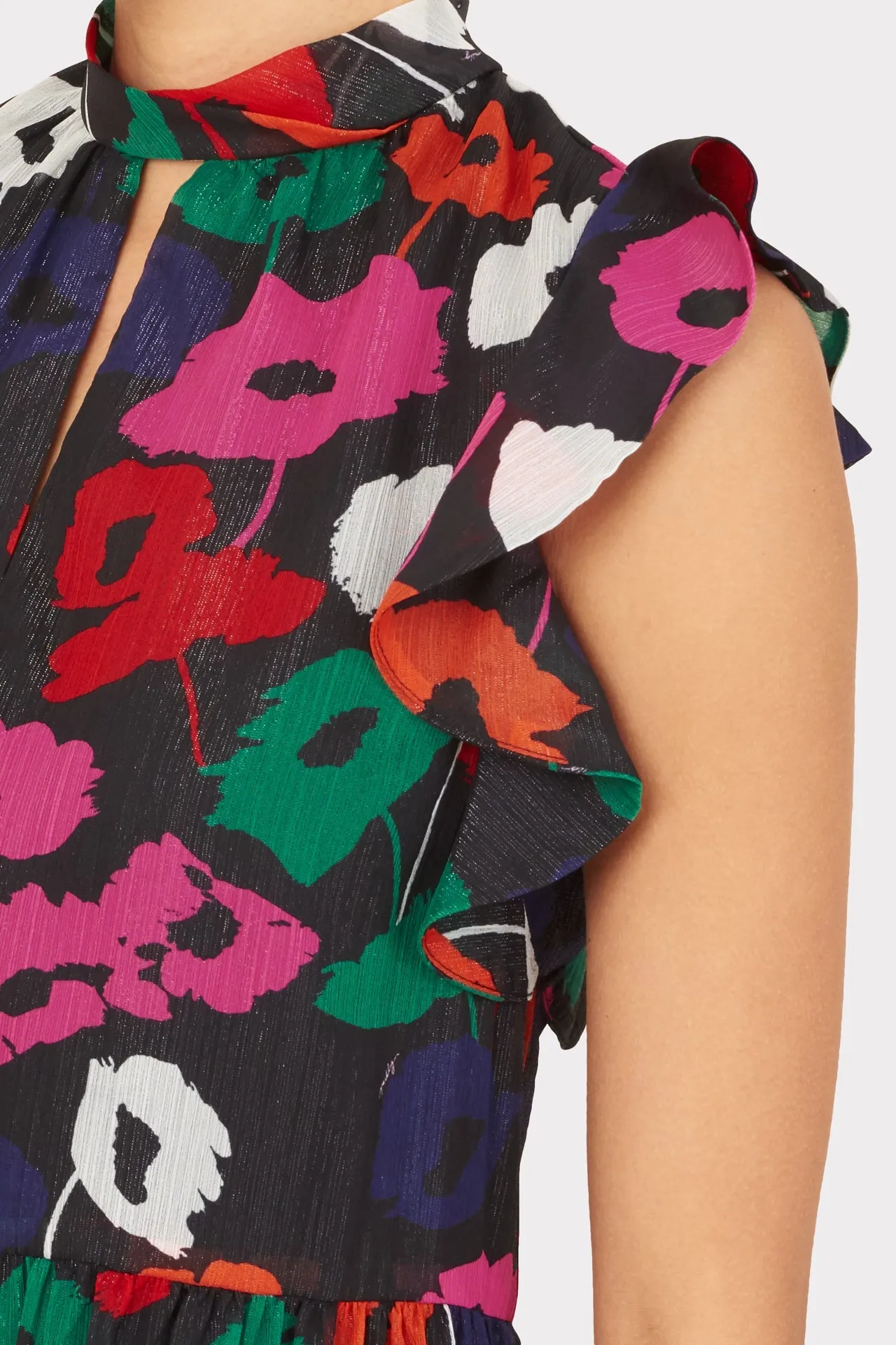Layla Poppy Print Dress