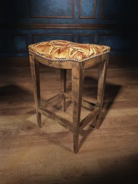 Longhorn Trail Saddle Stool