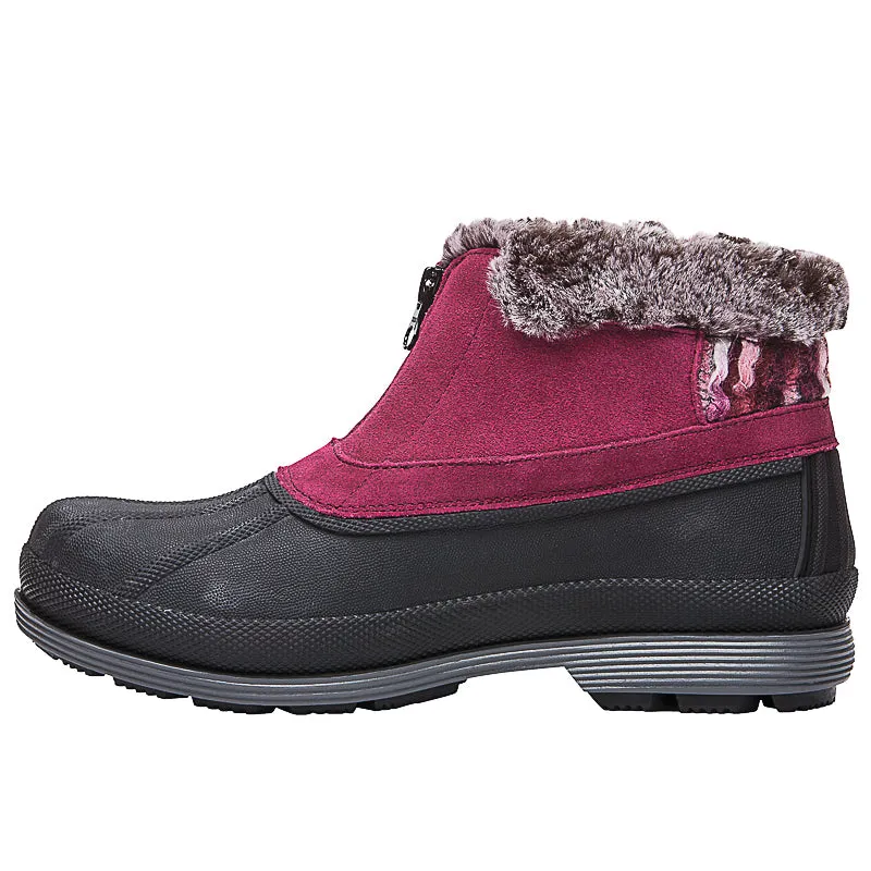 Lumi Ankle Zip WBX012S (Berry)