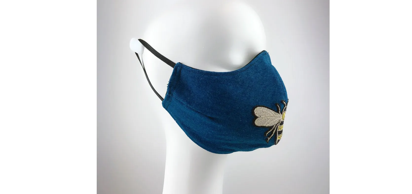 Mask 4 Medicine Gold Bee Heavy Denim