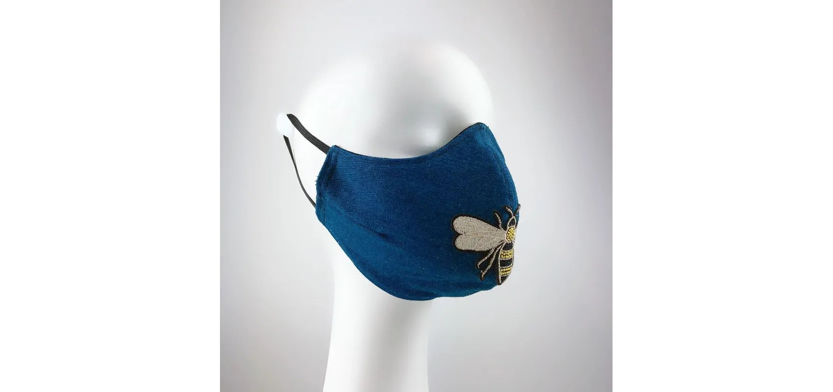 Mask 4 Medicine Gold Bee Heavy Denim