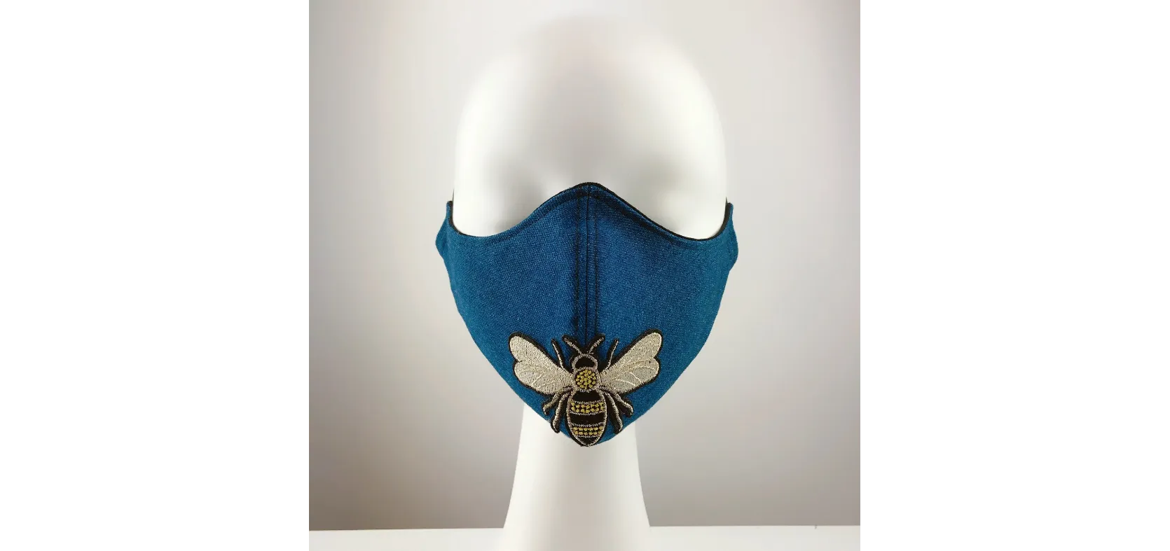 Mask 4 Medicine Gold Bee Heavy Denim
