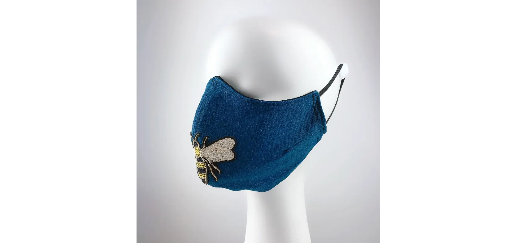 Mask 4 Medicine Gold Bee Heavy Denim