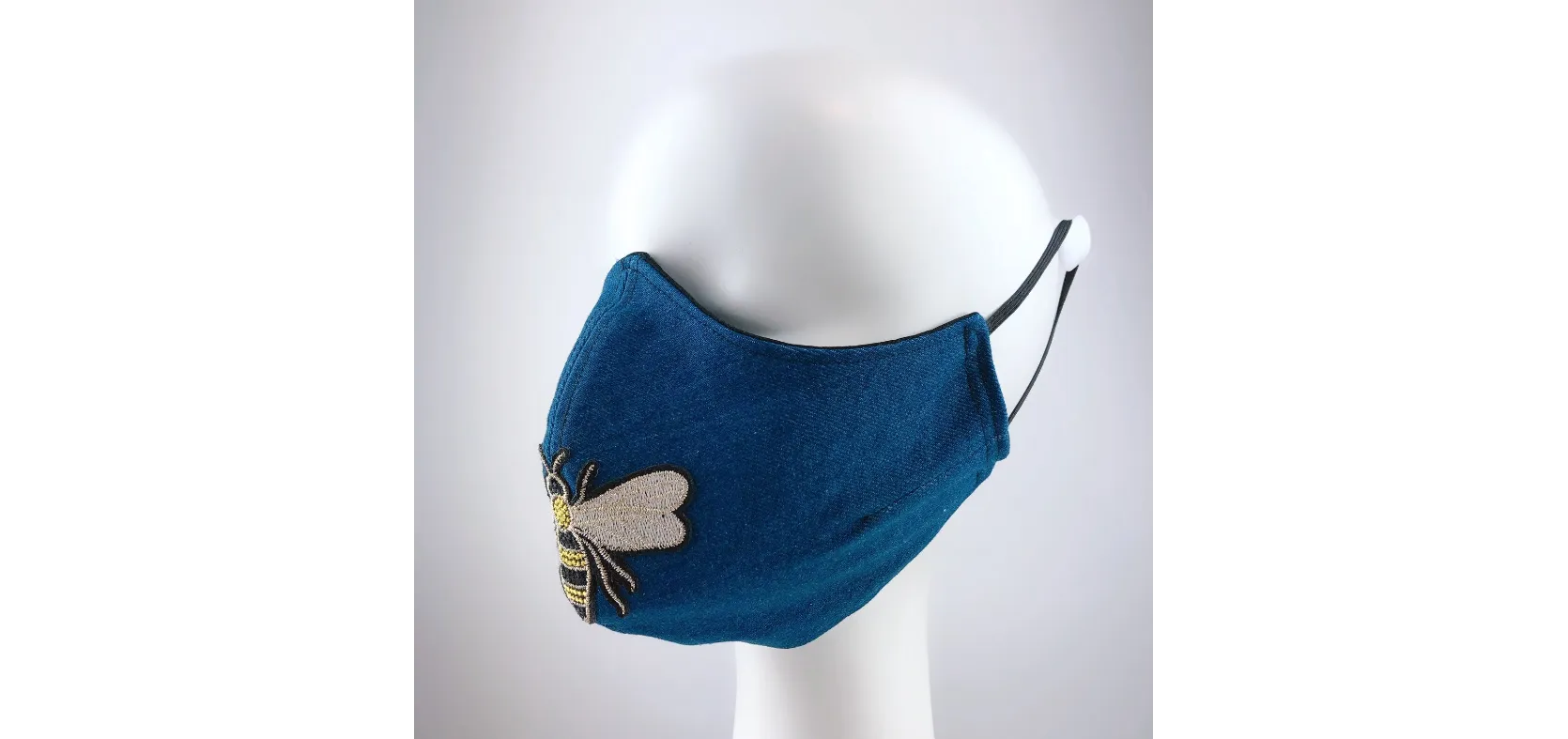 Mask 4 Medicine Gold Bee Heavy Denim