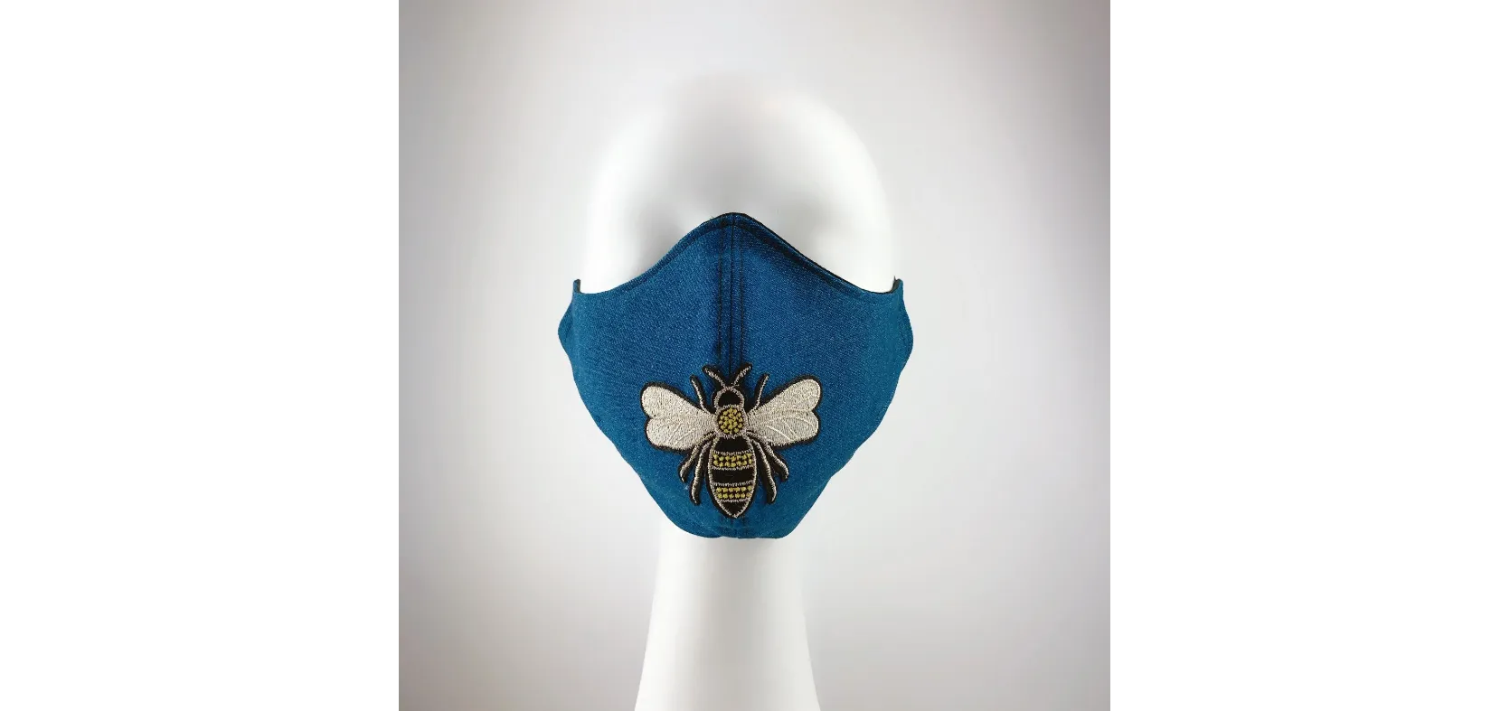 Mask 4 Medicine Gold Bee Heavy Denim
