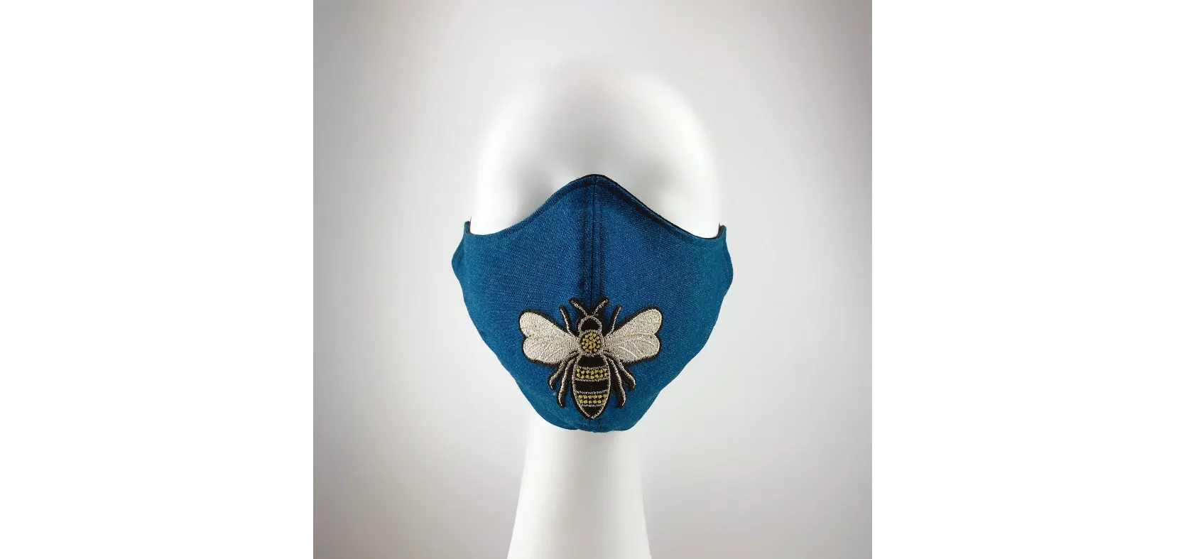 Mask 4 Medicine Gold Bee Heavy Denim