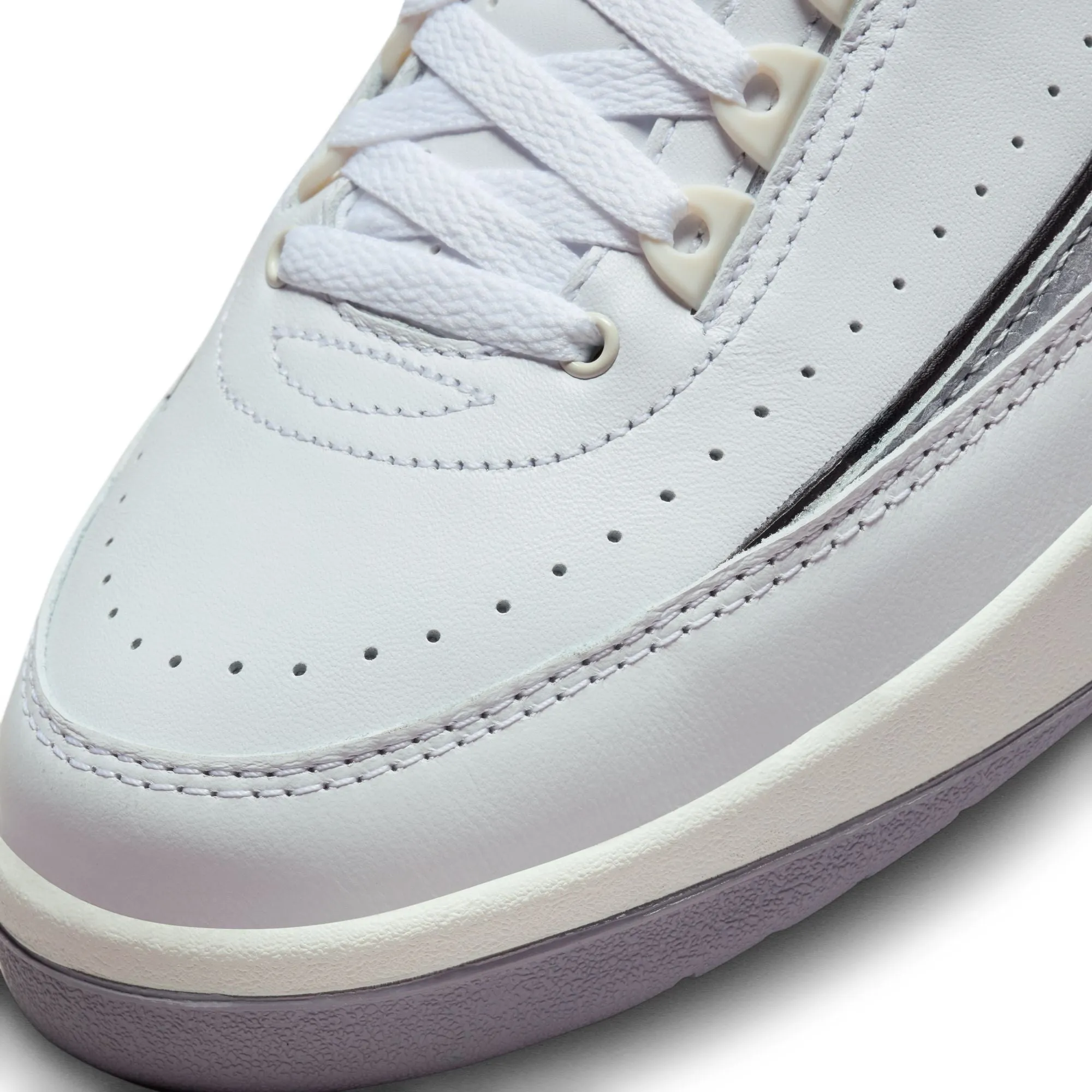 Men's Air Jordan 2 Retro - "White/Fire Red"