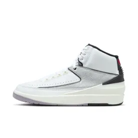 Men's Air Jordan 2 Retro - "White/Fire Red"