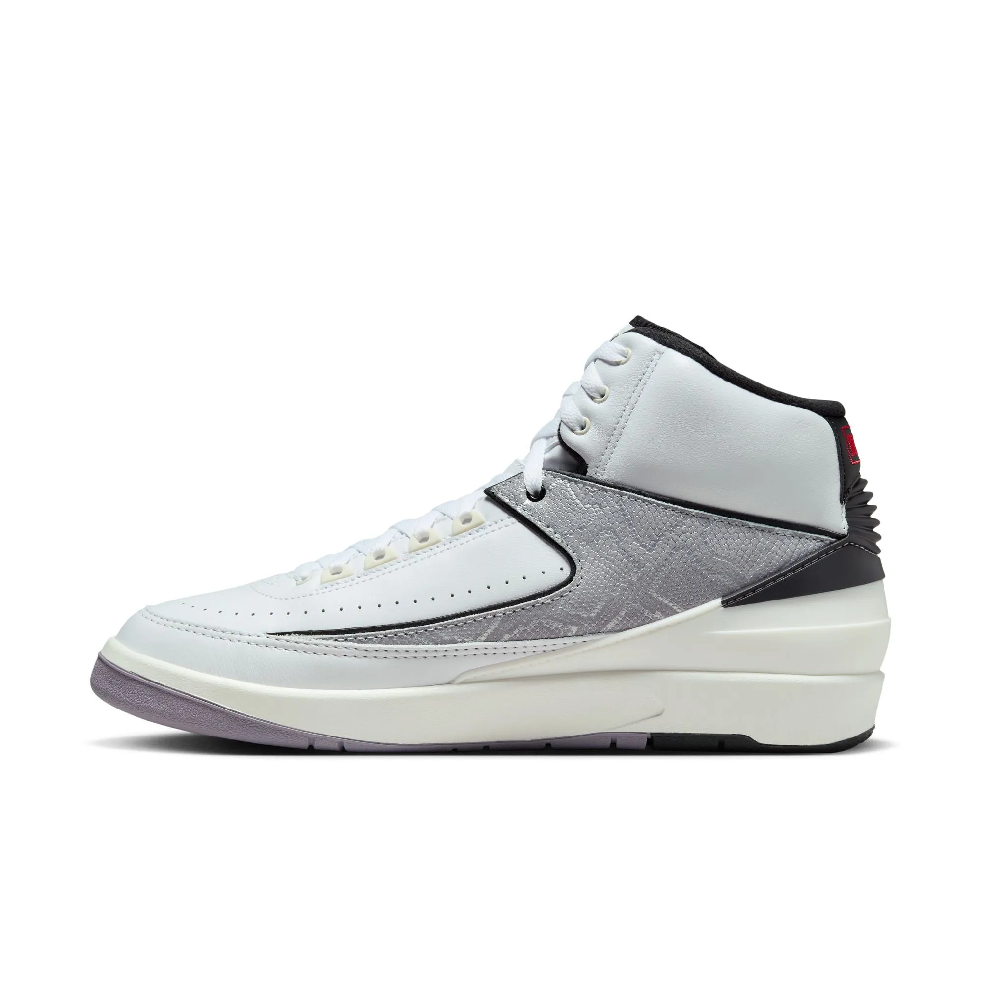 Men's Air Jordan 2 Retro - "White/Fire Red"