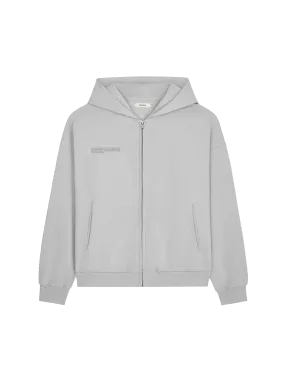 Mens Natural Dye Oversized Hoodie—midnight fog grey