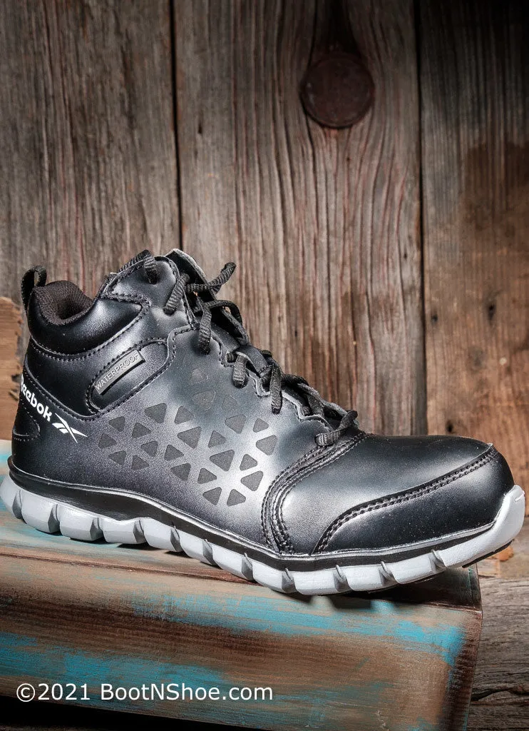Men's Waterproof Sublite Cushion Mid-Cut Composite Toe Work Shoe RB4144