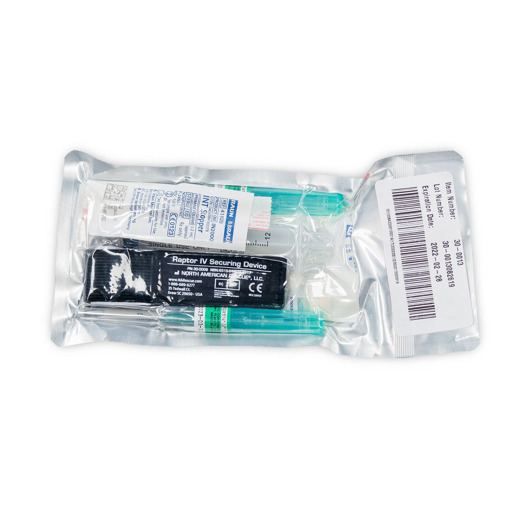NAR Saline IV Lock kit