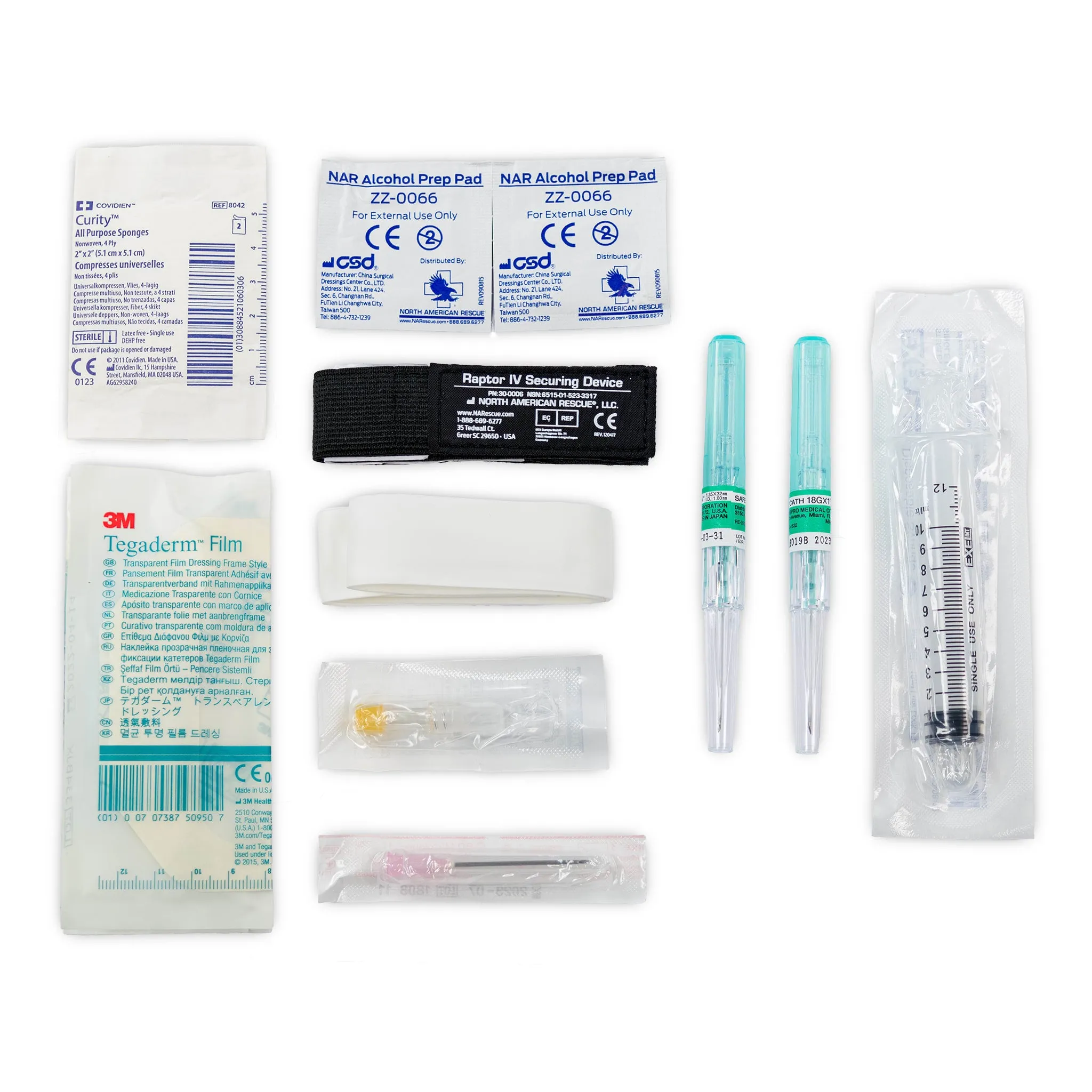 NAR Saline IV Lock kit