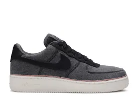 Nike 3X1 X AIR FORCE 1 LOW PREMIUM 'BLACK DENIM' sneakers, black