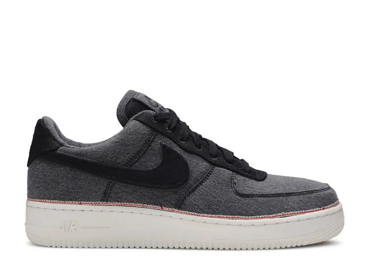 Nike 3X1 X AIR FORCE 1 LOW PREMIUM 'BLACK DENIM' sneakers, black