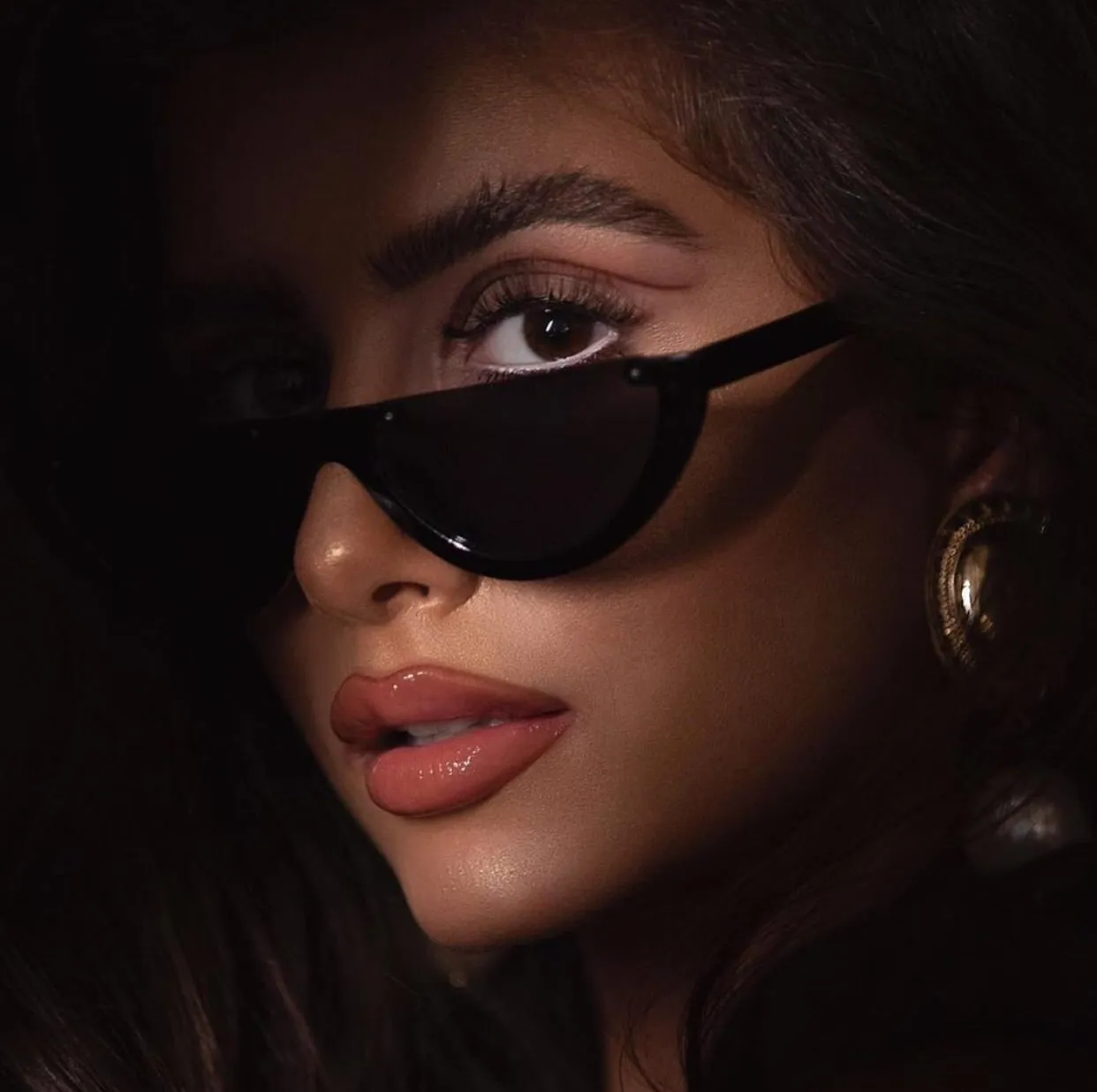 NINA HALF LENSES SHADES W001 WHITE