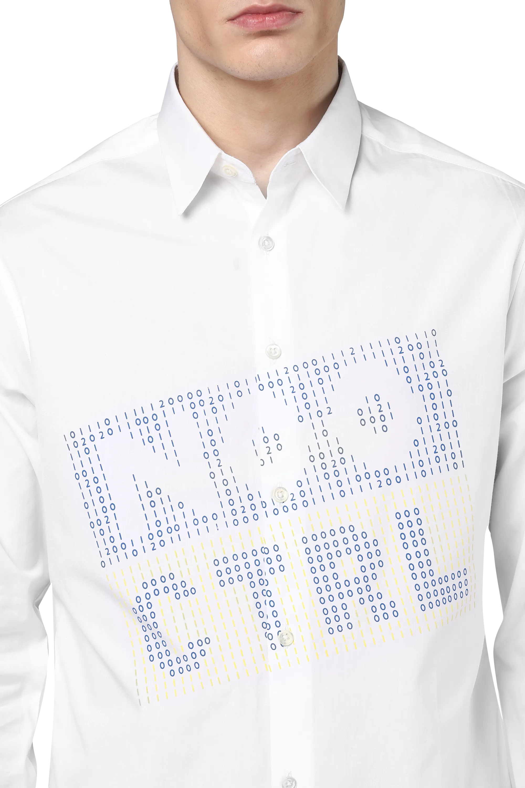 NOO CTRL Chest Print Shirt
