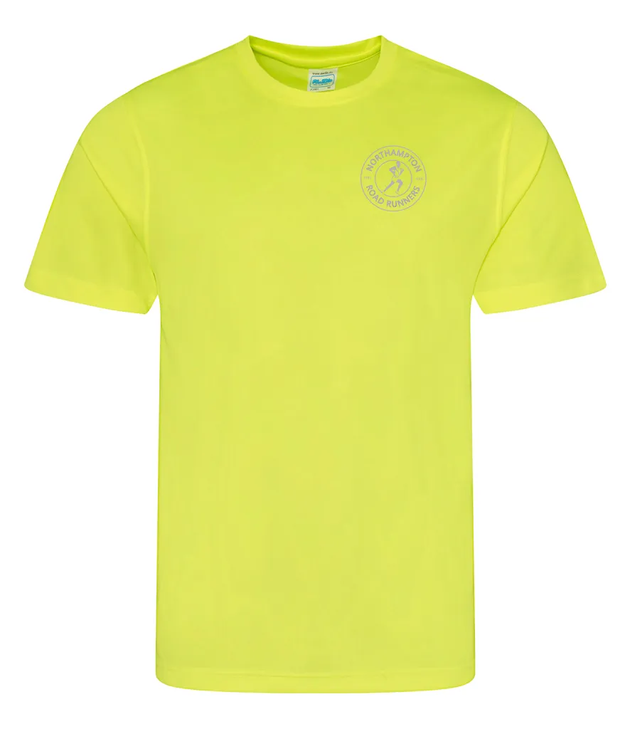 Northampton Road Runners Mens Cool HiVis T-Shirt