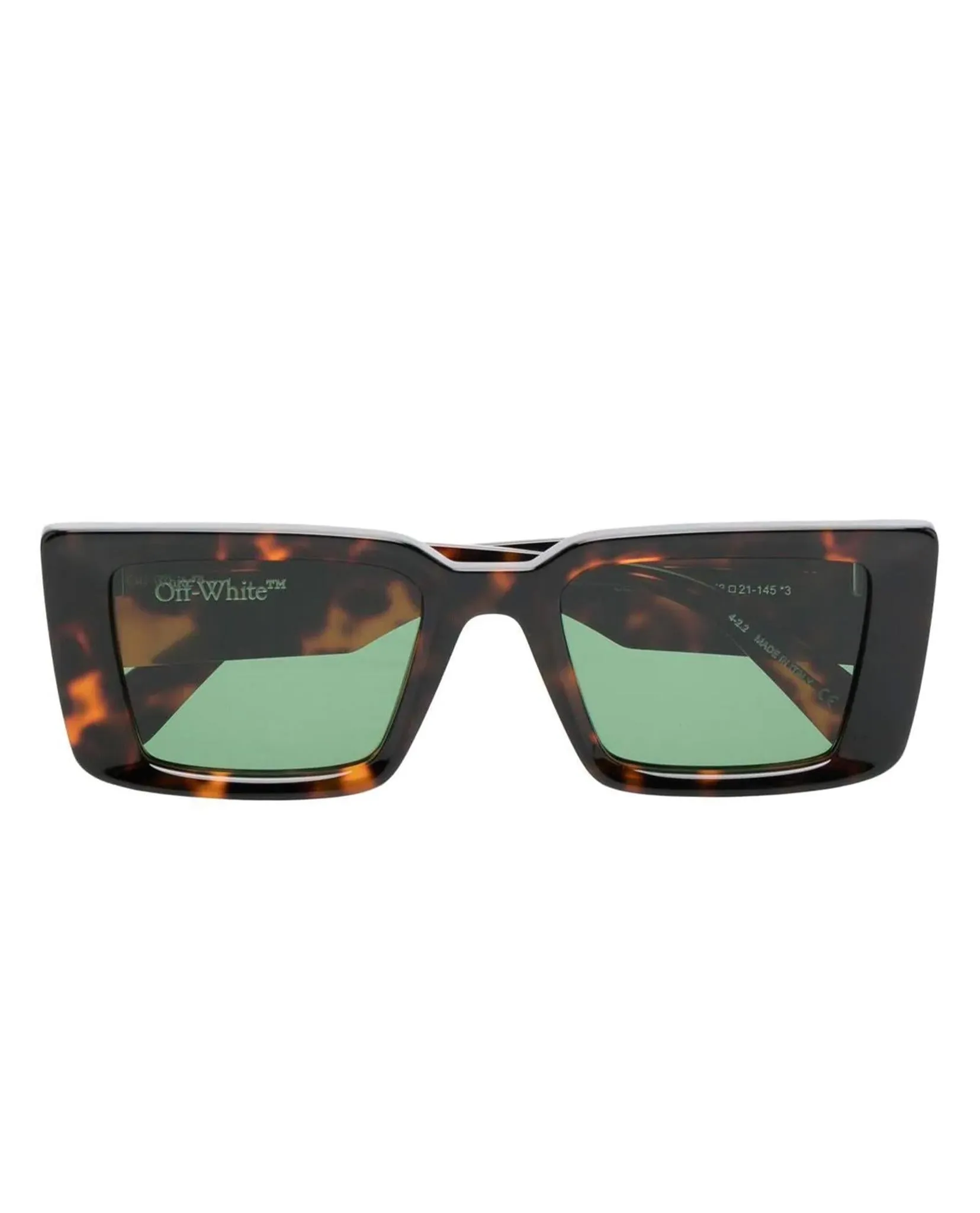 Off-White Savannah Sun Glasses Havana Green