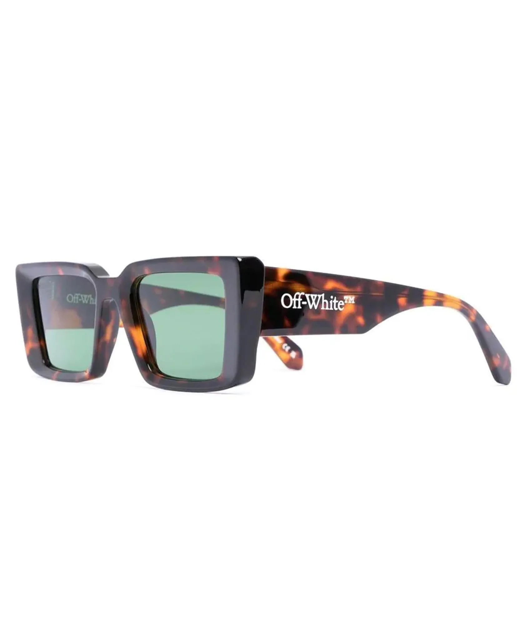 Off-White Savannah Sun Glasses Havana Green