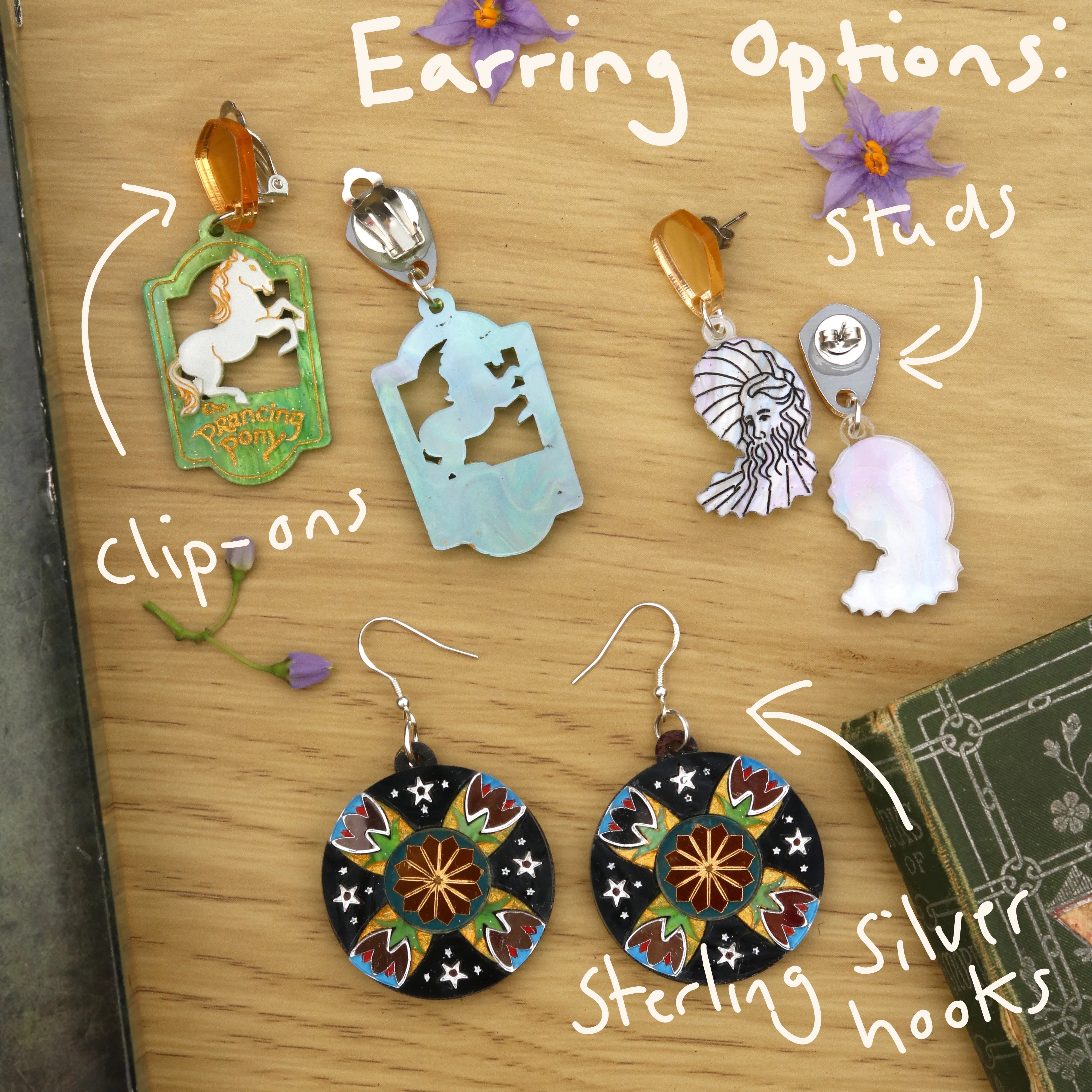 Pillars of the Kings Earrings