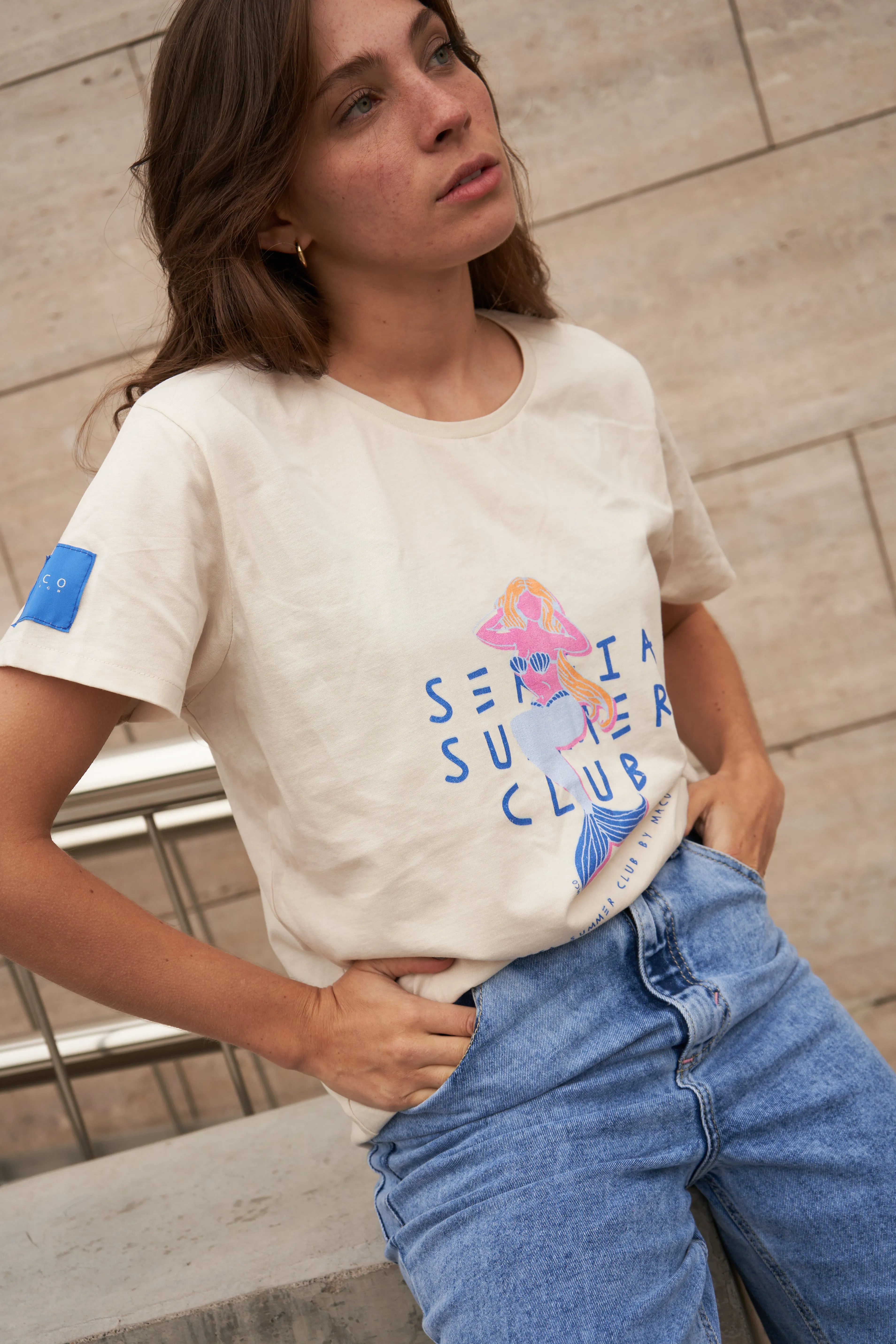 Polera Summer Club Off White