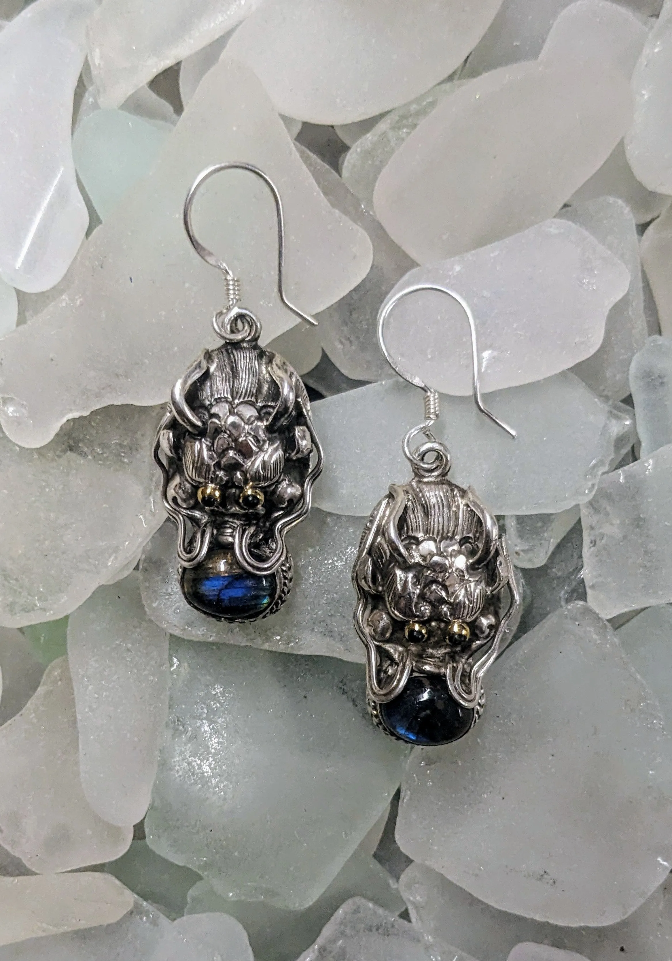 Powerful Protector Labradorite Earrings