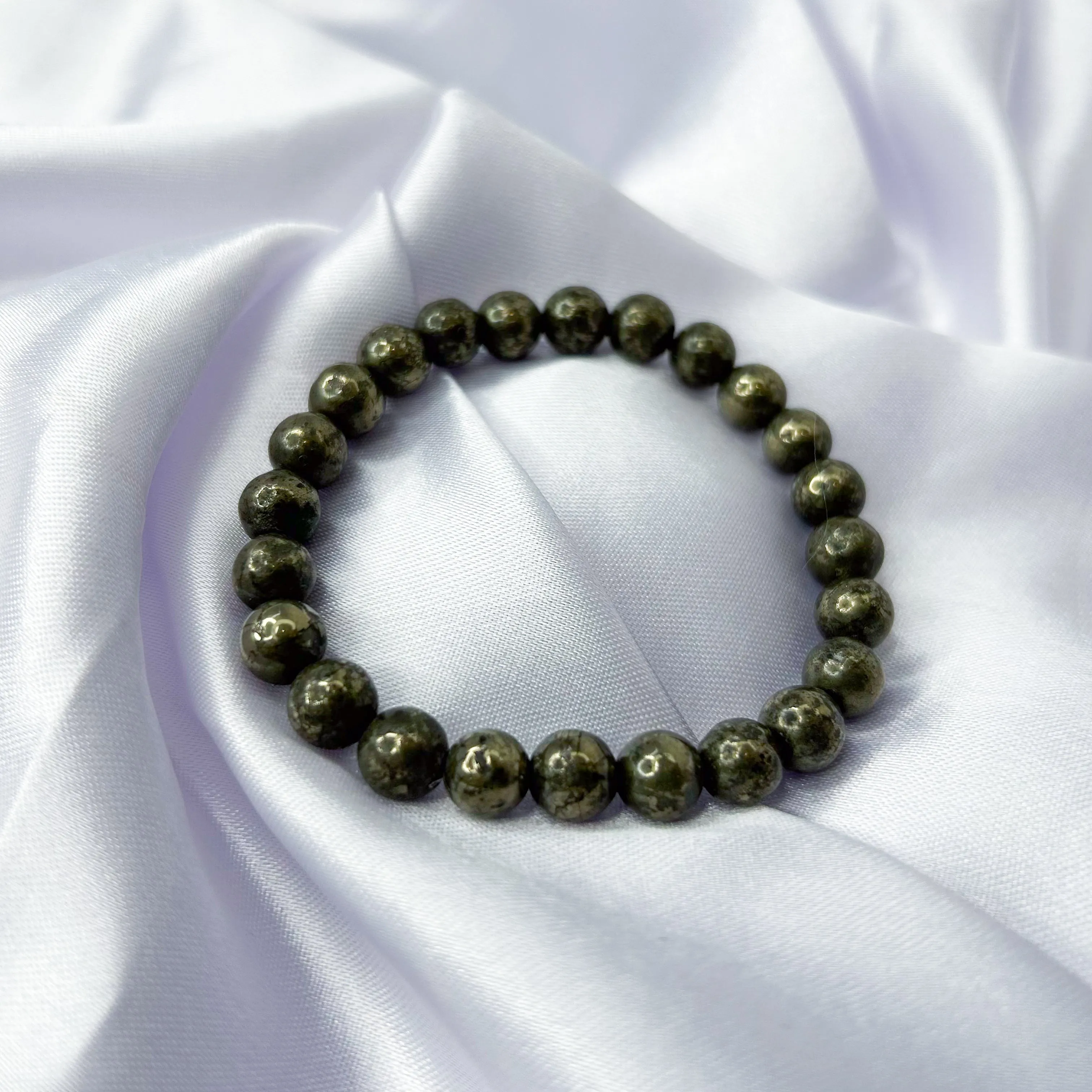 Raw Pyrite Bracelet