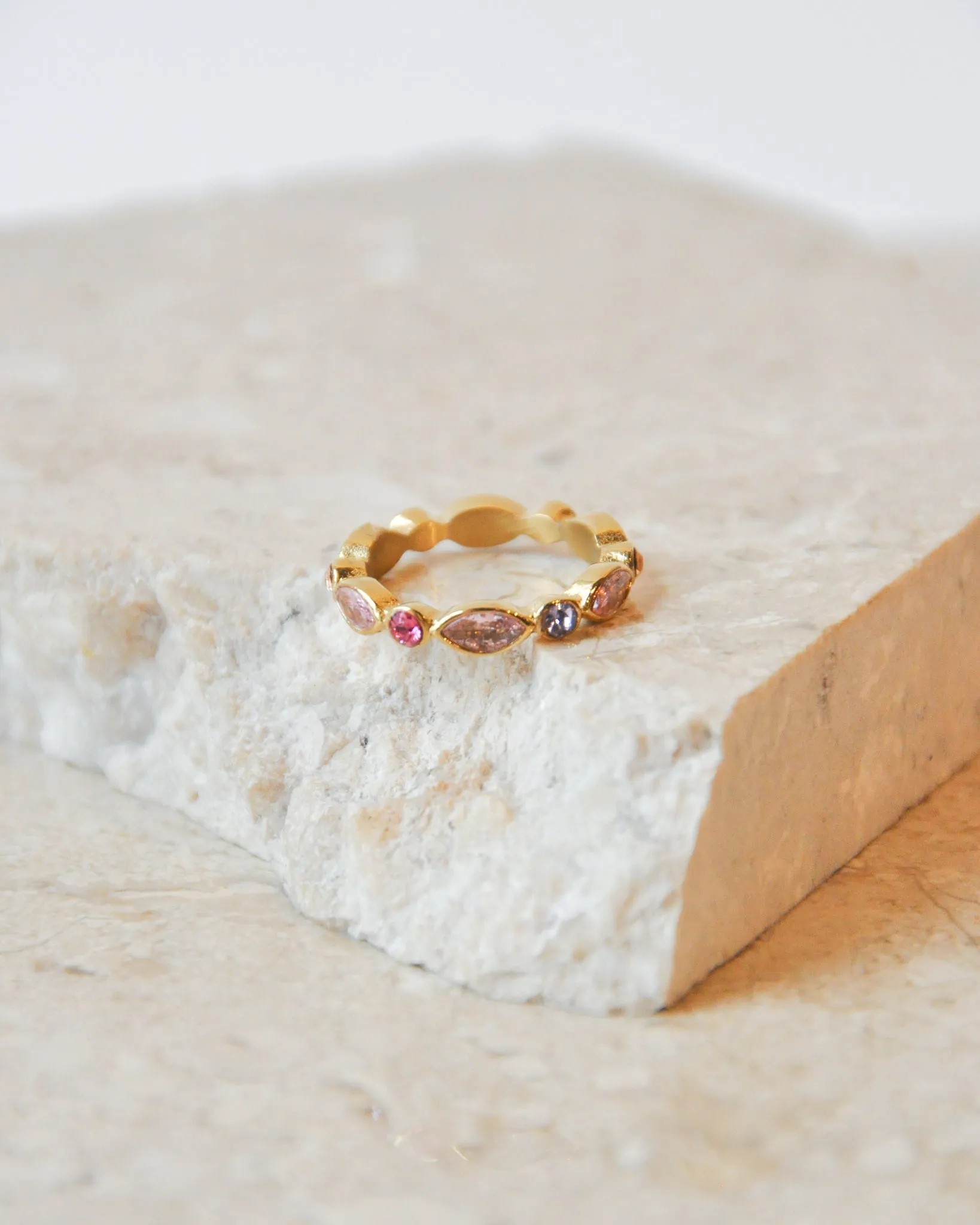 Ring Lilac Mood Diamond Gold