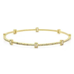 Roped Station Bangle