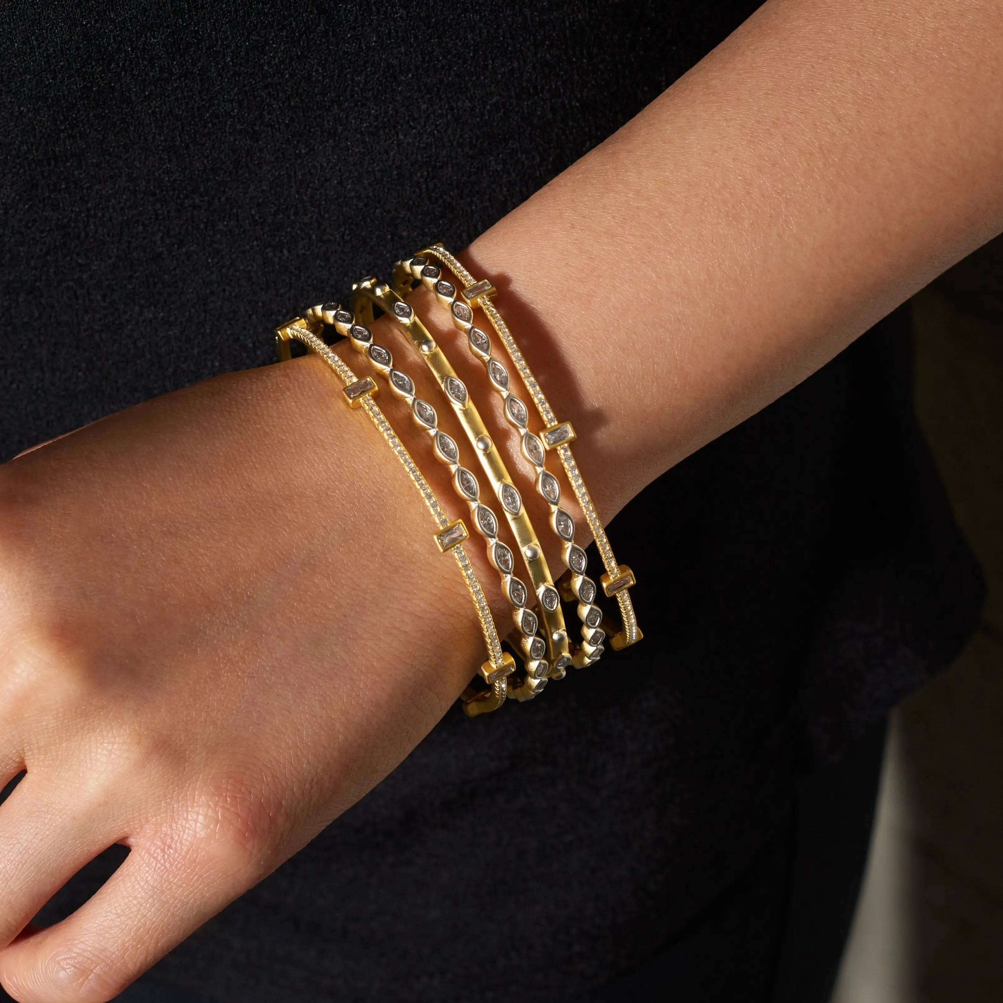 Roped Station Bangle