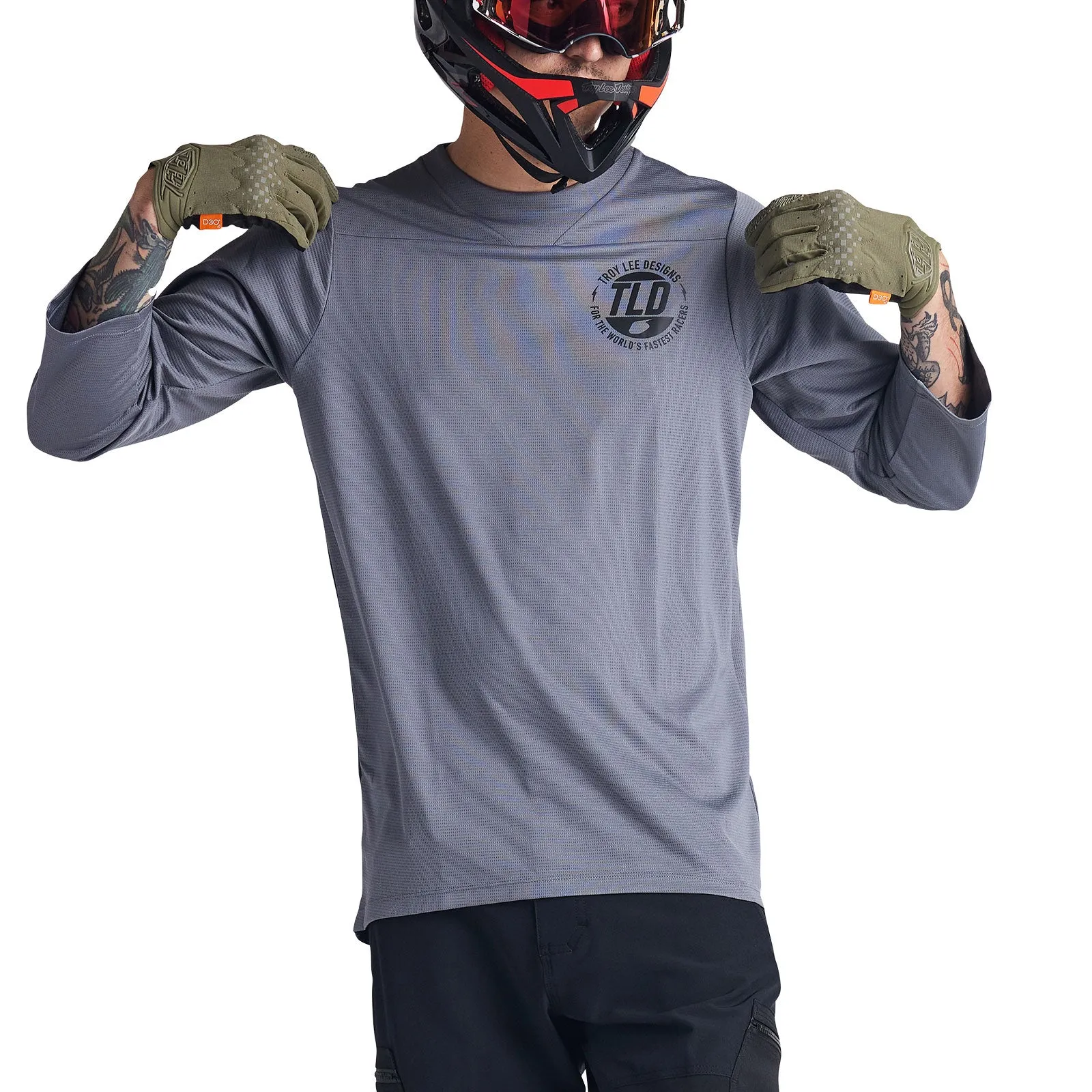Ruckus 3/4 Jersey Industry Charcoal