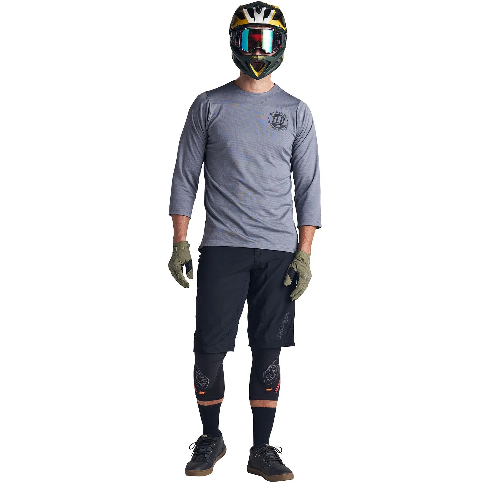 Ruckus 3/4 Jersey Industry Charcoal