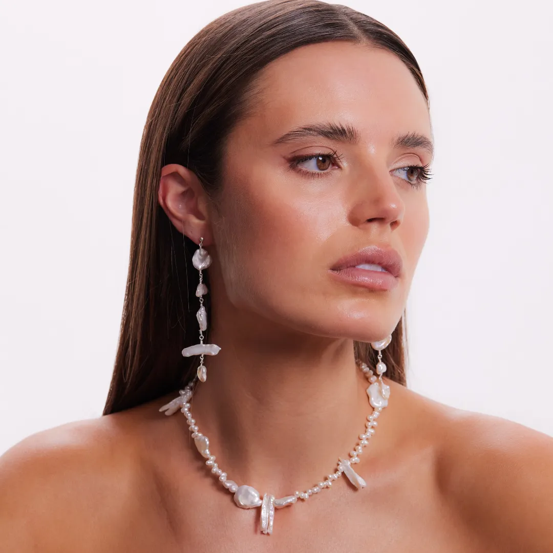Serafina Necklace - Silver
