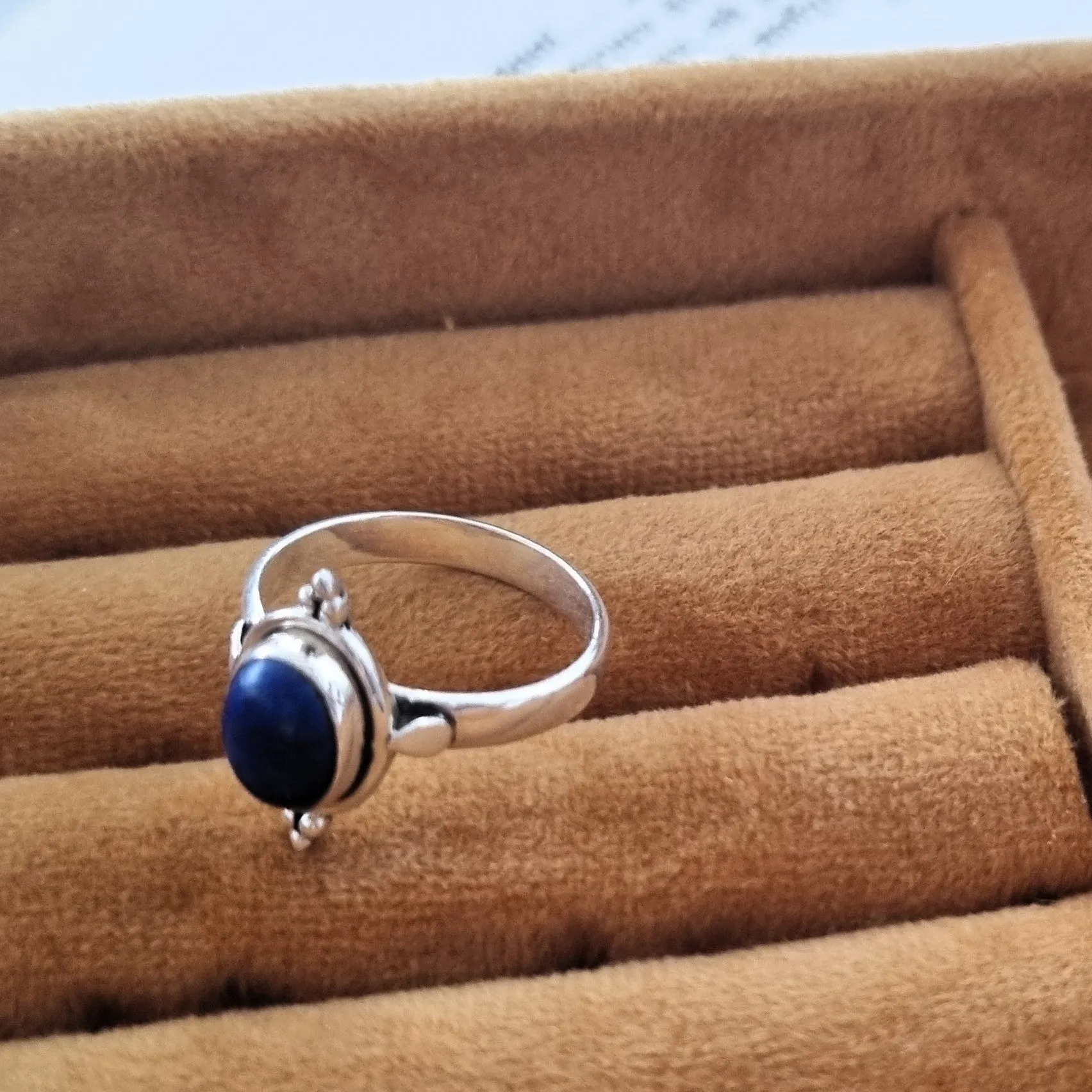 Silver ring - Lapis Lazuli