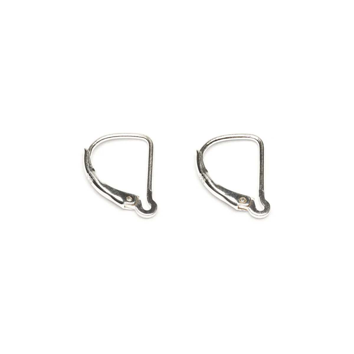 Sterling Silver Lever Back Accessory - 1 Pair