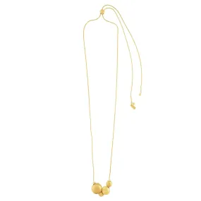 Tabitha Multi Balls Necklace Gold Plating