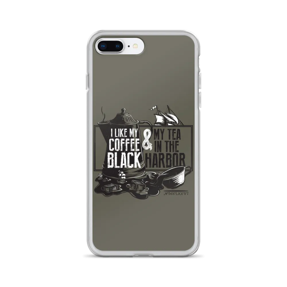 Tea In The Harbor iPhone Case