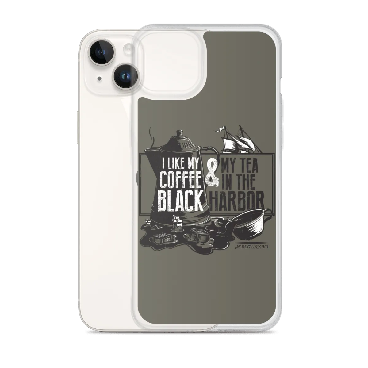 Tea In The Harbor iPhone Case