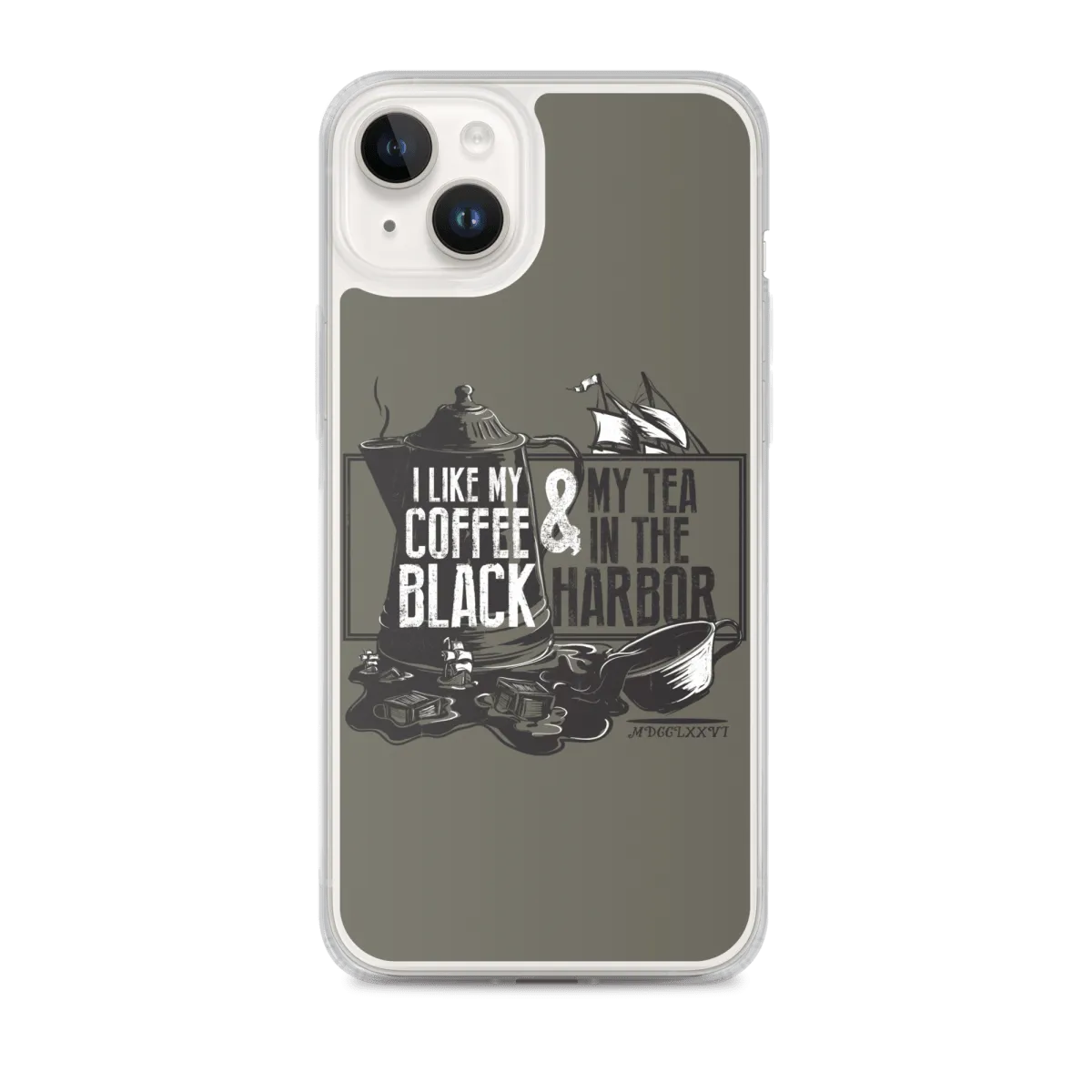 Tea In The Harbor iPhone Case