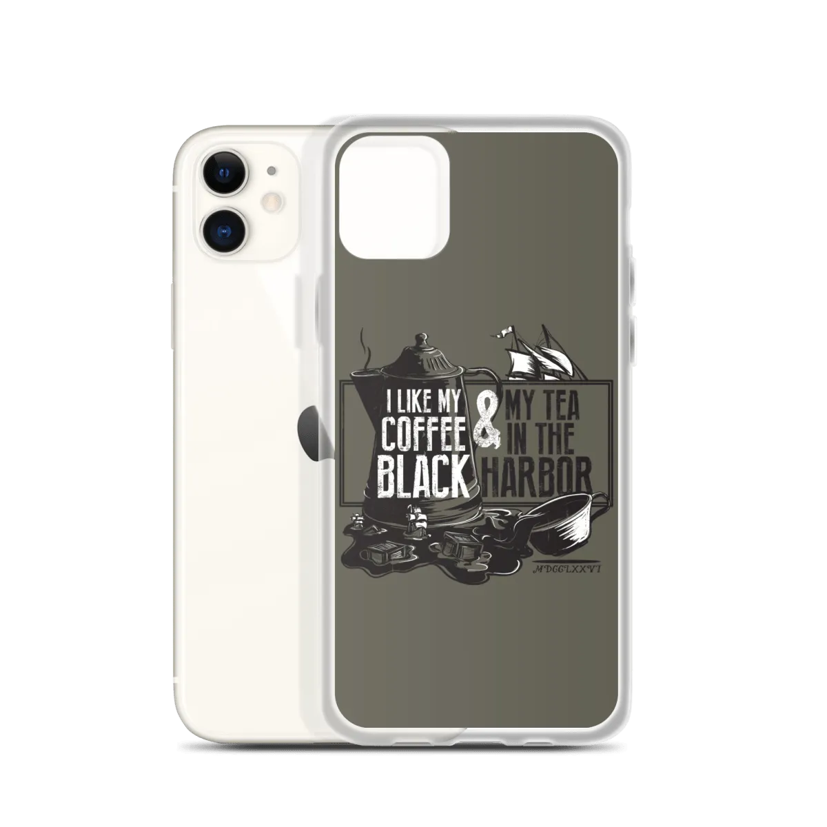 Tea In The Harbor iPhone Case