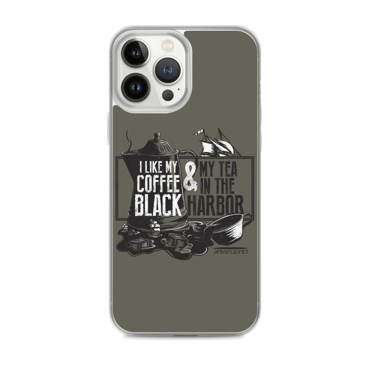 Tea In The Harbor iPhone Case