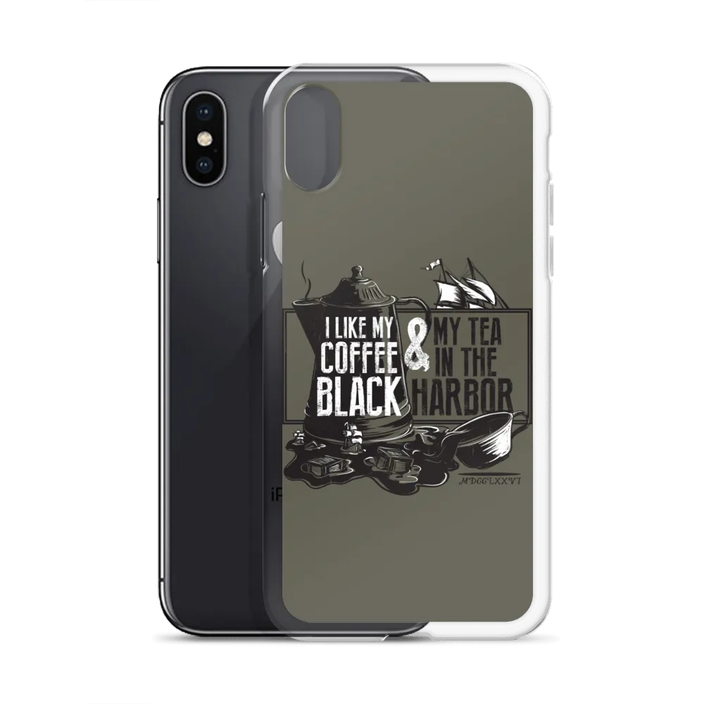 Tea In The Harbor iPhone Case